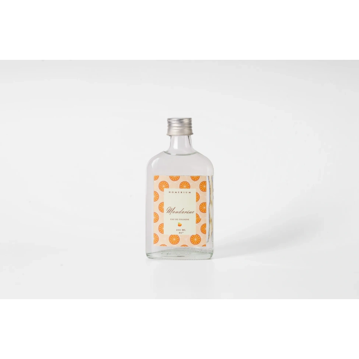 Mandarin Parfümlü Kolonya Bodrum Mandalin 200 ml Cam Şişe