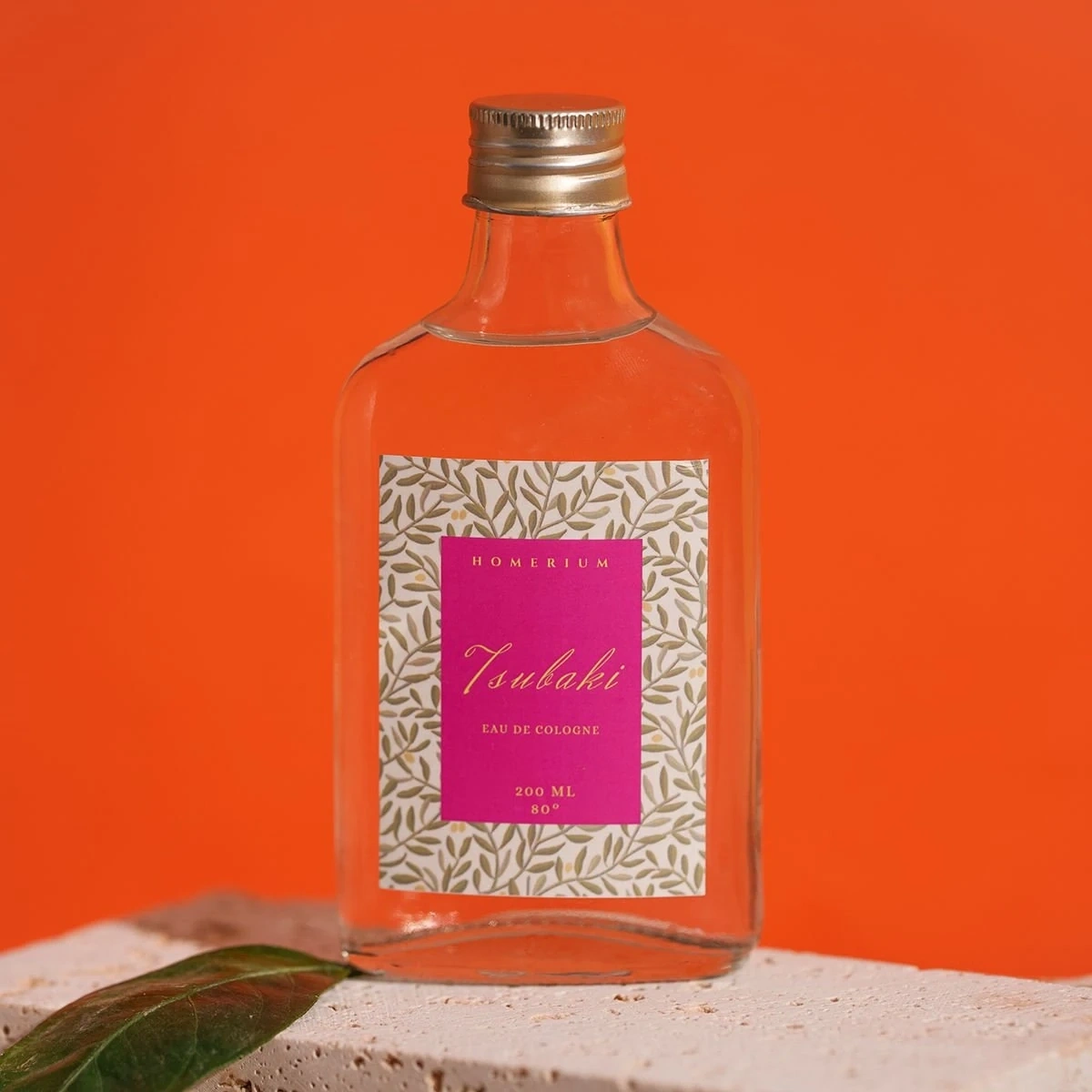 Tsubaki Parfümlü Kolonya Çay Ağacı 200 ml Cam Şişe