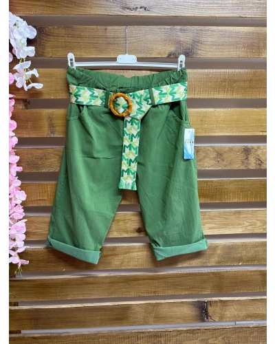 İtalyan Tasarım Kemerli Kapri Yeşil