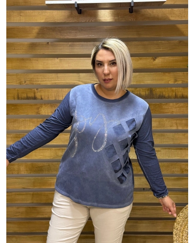 İtalyan tasarım lazer kesim sweat