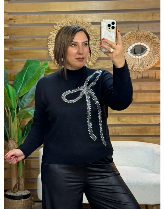 Tasarım İthal Angora Kazak