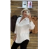 Tasarım Poplin Kumaş Klasik Gömlek Beyaz