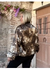 Astarlı Leopar Ceket
