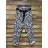 İtalyan Leopar Desen Kemerli Pantolon Bej
