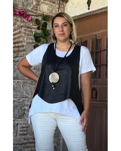 Bluz,Yelek Kolye Takım