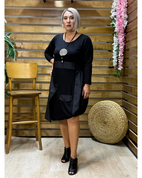 Tasarım Sihirli Likralı Kolyeli Elbise