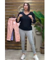 2 adet İtalyan yani zımba detaylı pantolon ( siyah ve gri)