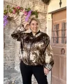 Astarlı Leopar Ceket