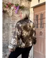 Astarlı Leopar Ceket