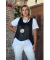 Bluz,Yelek Kolye Takım