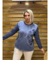 İtalyan tasarım lazer kesim sweat