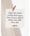 İtalyan Tek Cebi Pullu Tasarım Keten Gömlek Koyu Vizon