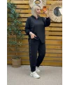 Tasarım İthal Kumaş Takım Siyah