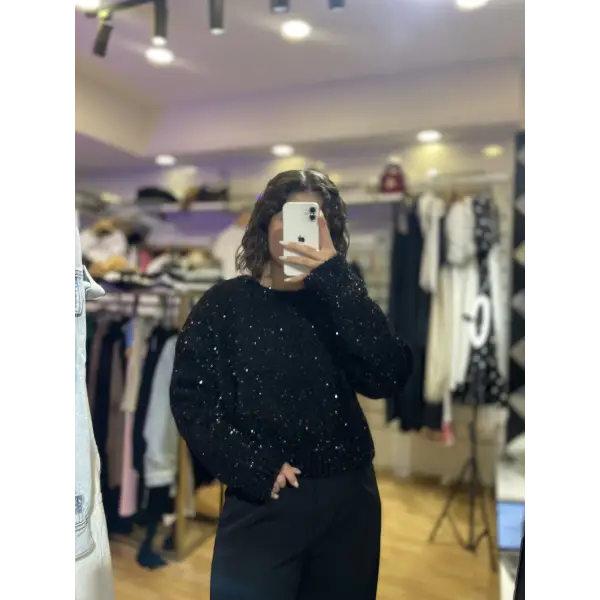 Dilvin ışıltılı bluz