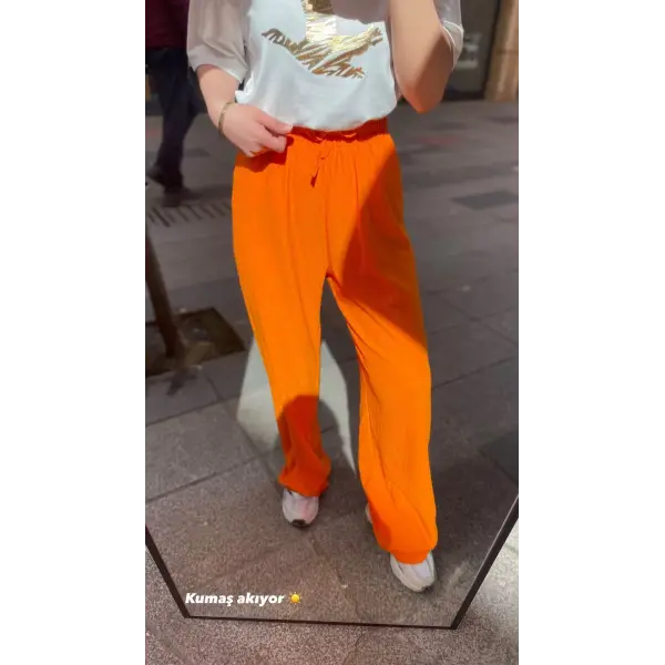 Gofre Palazzo Pantolonlar