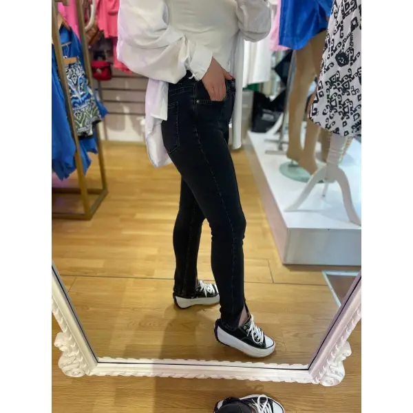 Karol Füme Yırtmaçlı