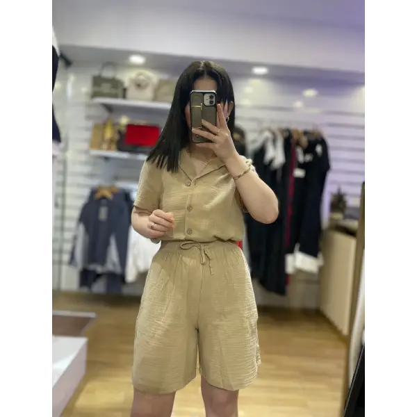 Müslin şortlu takımlar