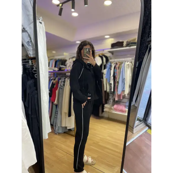 orj marka kuş nakışlı modal eşofman takımı