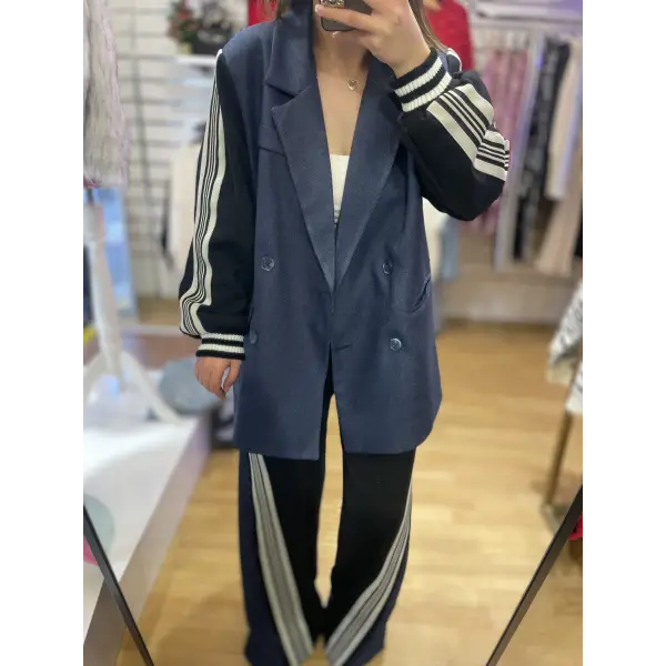 Orj marka model tasarım ceketli takım