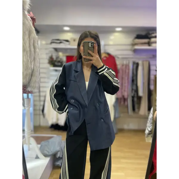 Orj marka model tasarım ceketli takım