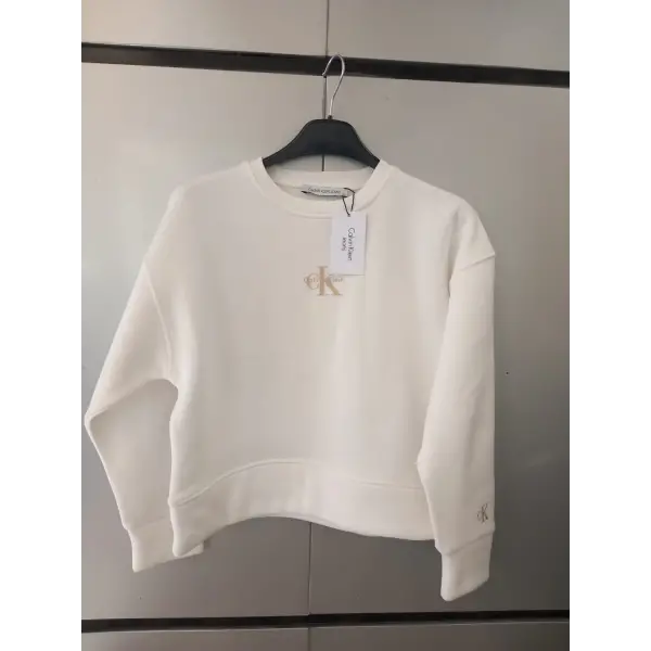 Orj marka nakışlı şardonlu sweat