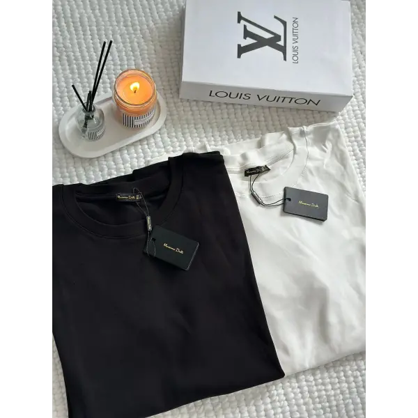 Orj marka pamuklu basic tişört