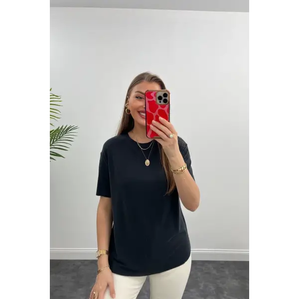 Oysho bisiklet yaka basic