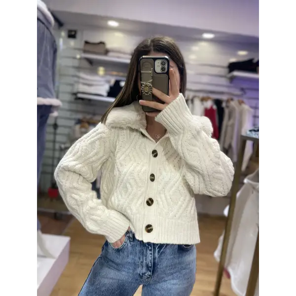 Premium seri özel örgü hırka