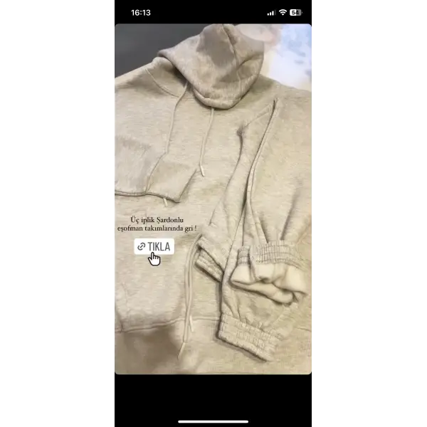 Şardonlu Eşofman Takımları