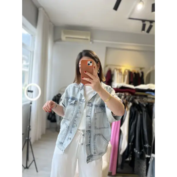 Yeni sezon premium denim yelek