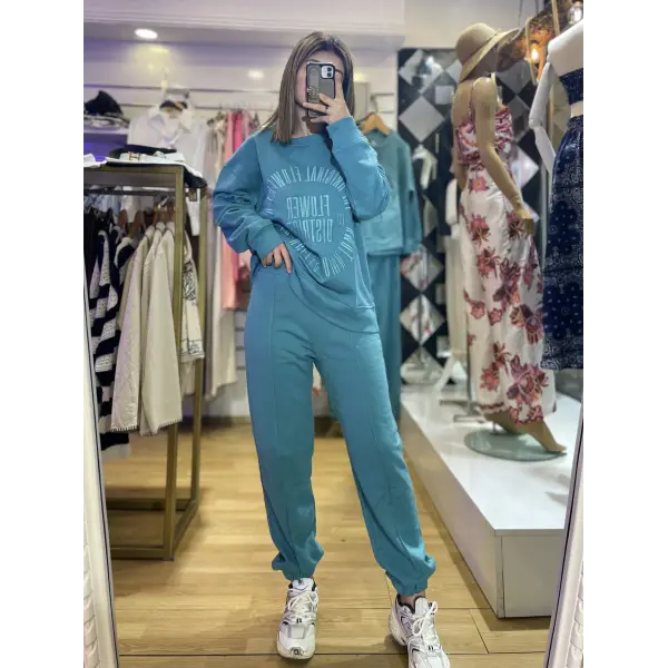 ZR Orijinal Marka Şardonlu Eşofman Takımı