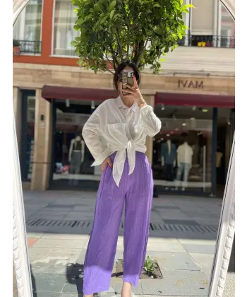 Ağaç kabuğu pantolon