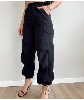 Lastikli Paraşüt Pantolon