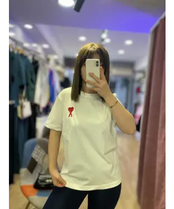 Marka model pamuklu tshirt