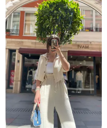 Müslin Gömlekli Takım