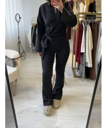 Orj marka İspanyol paça toparlayıcı pantolon