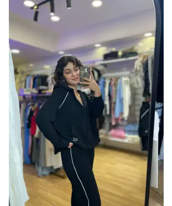 orj marka kuş nakışlı modal eşofman takımı