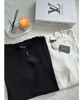 Orj marka pamuklu basic tişört