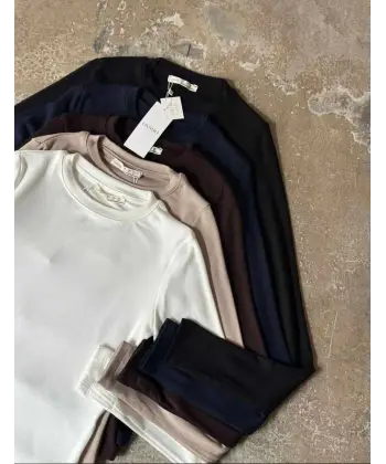 Oysho modal parmak geçmeli bluz