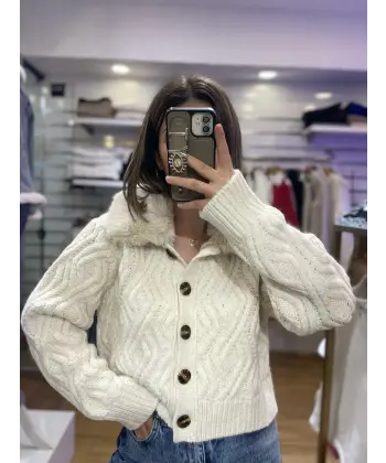 Premium seri özel örgü hırka