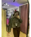 Orj marka model leopar astarlı ceket