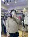Orj marka nakışlı şardonlu sweat