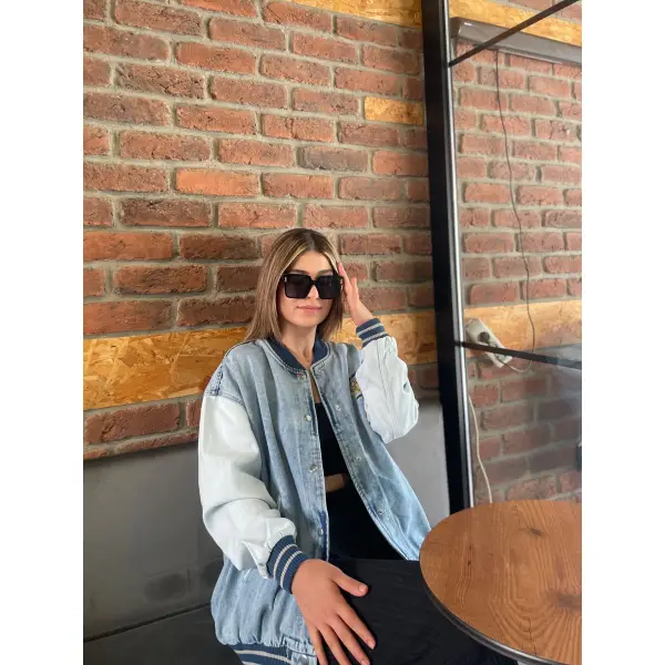 EDG Nakışlı Denim Ceket