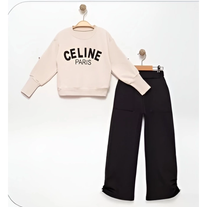 Celine Paris Baskılı 2Li Takım