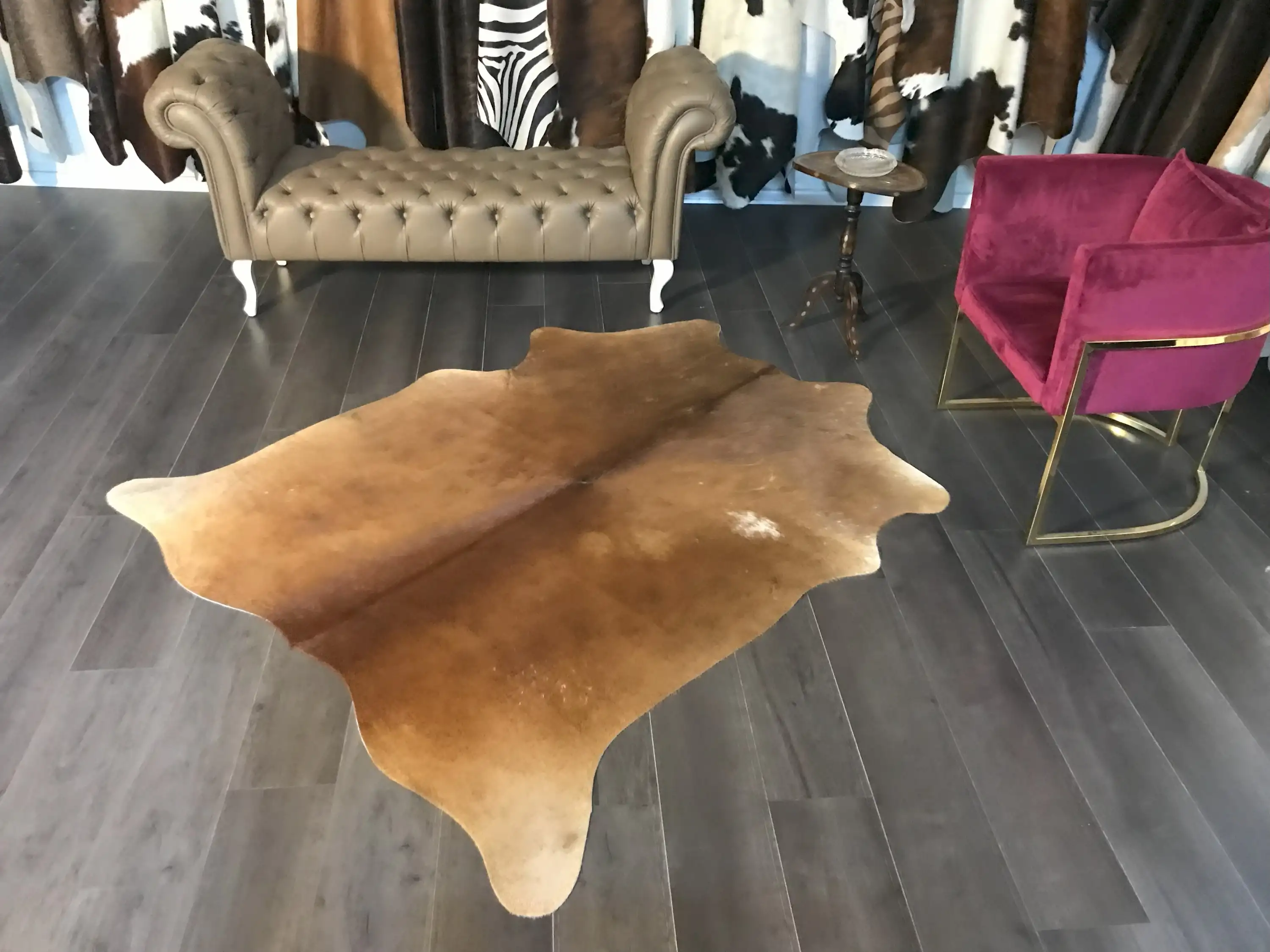 HAKİKİ DERİ DANA POSTU 3m2 ALTI 175 x 185 - 1501000017