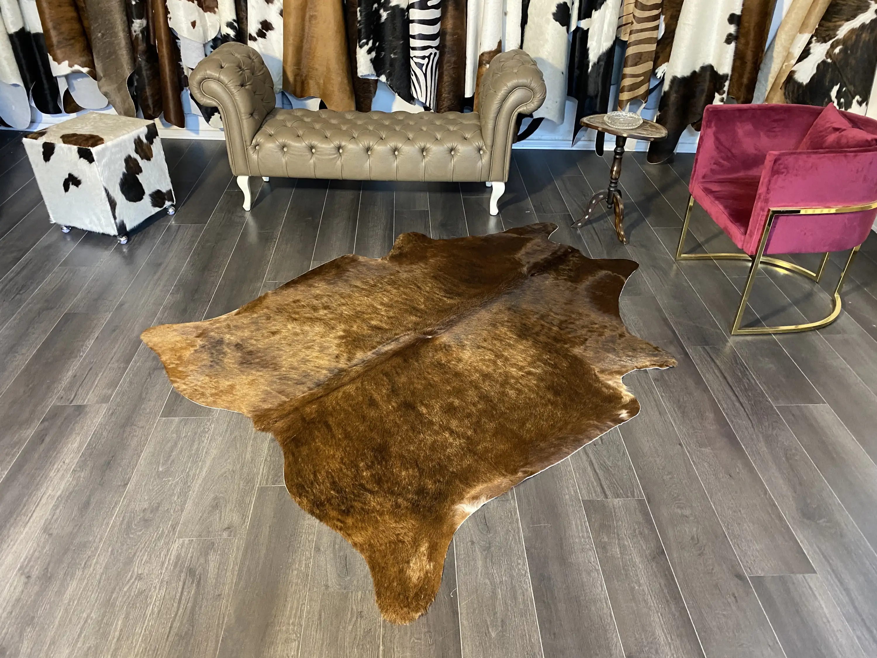 HAKİKİ DERİ DANA POSTU EGZOTİK 165 x 210 - 0401000203