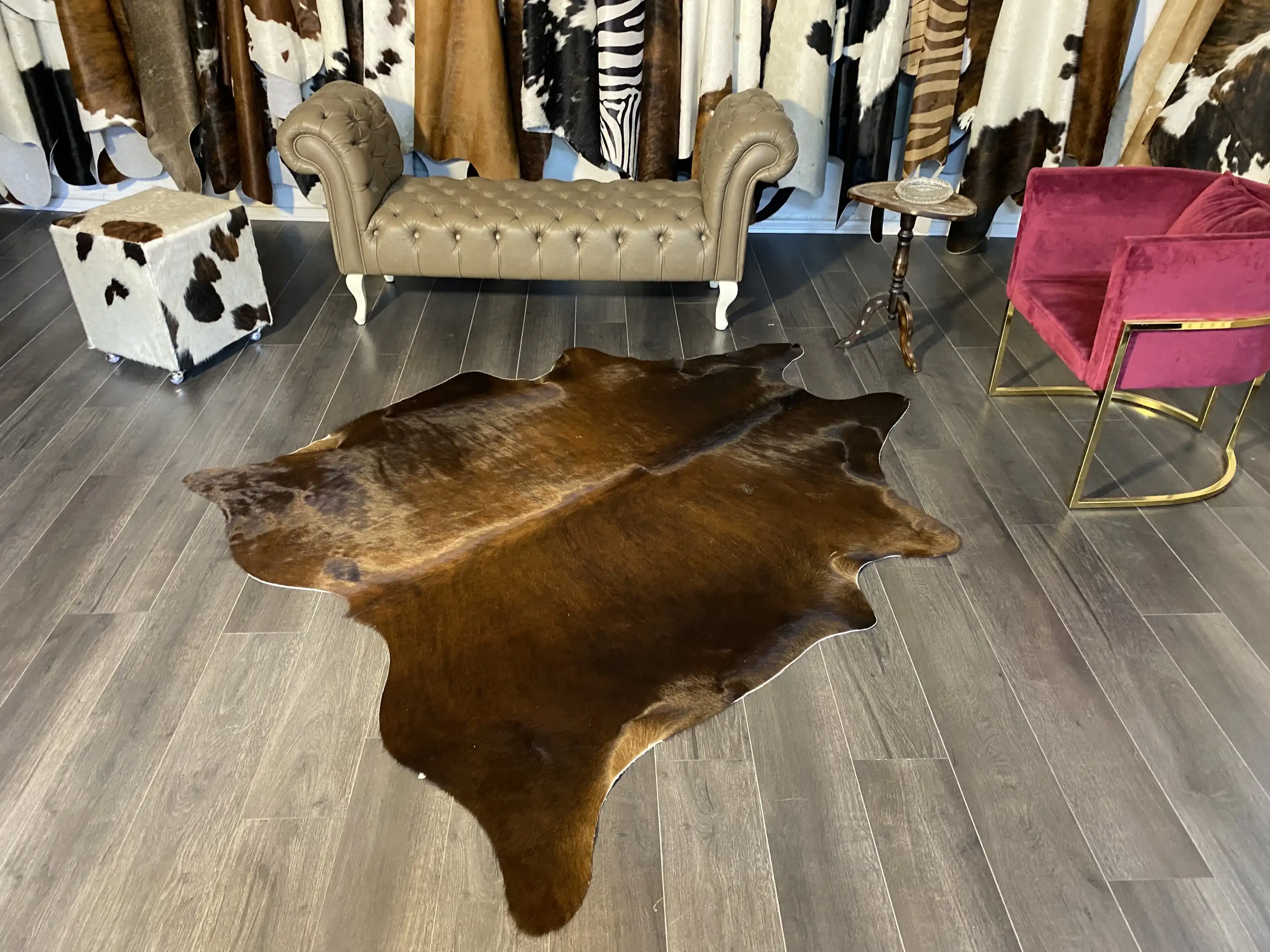 HAKİKİ DERİ DANA POSTU EGZOTİK 175 x 210 - 0401000112