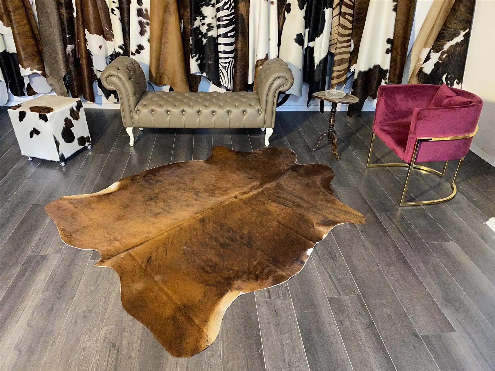 HAKİKİ DERİ DANA POSTU EGZOTİK 175 x 215 - 0401000162