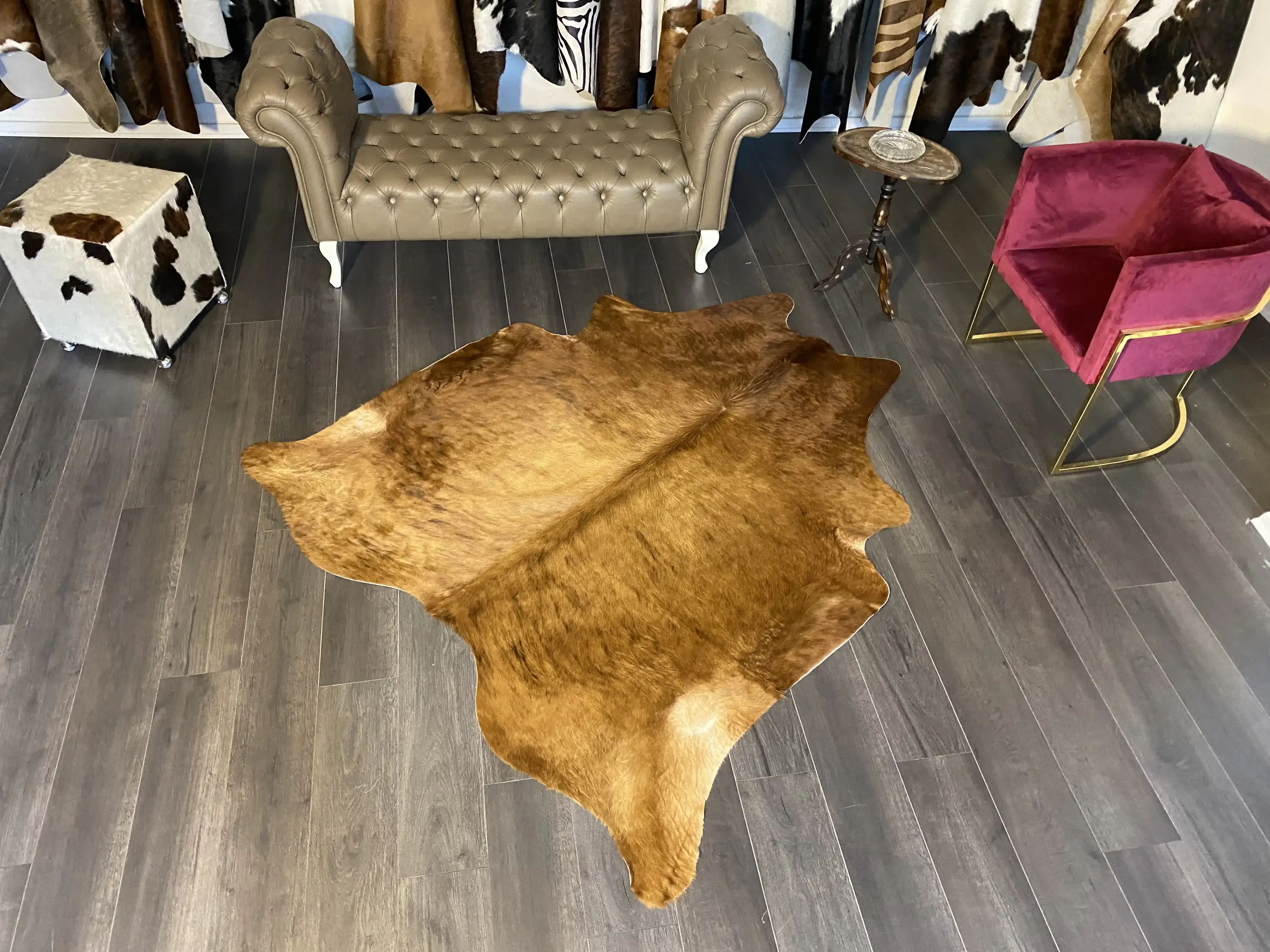 HAKİKİ DERİ DANA POSTU EGZOTİK 180 x 195 - 0401000183