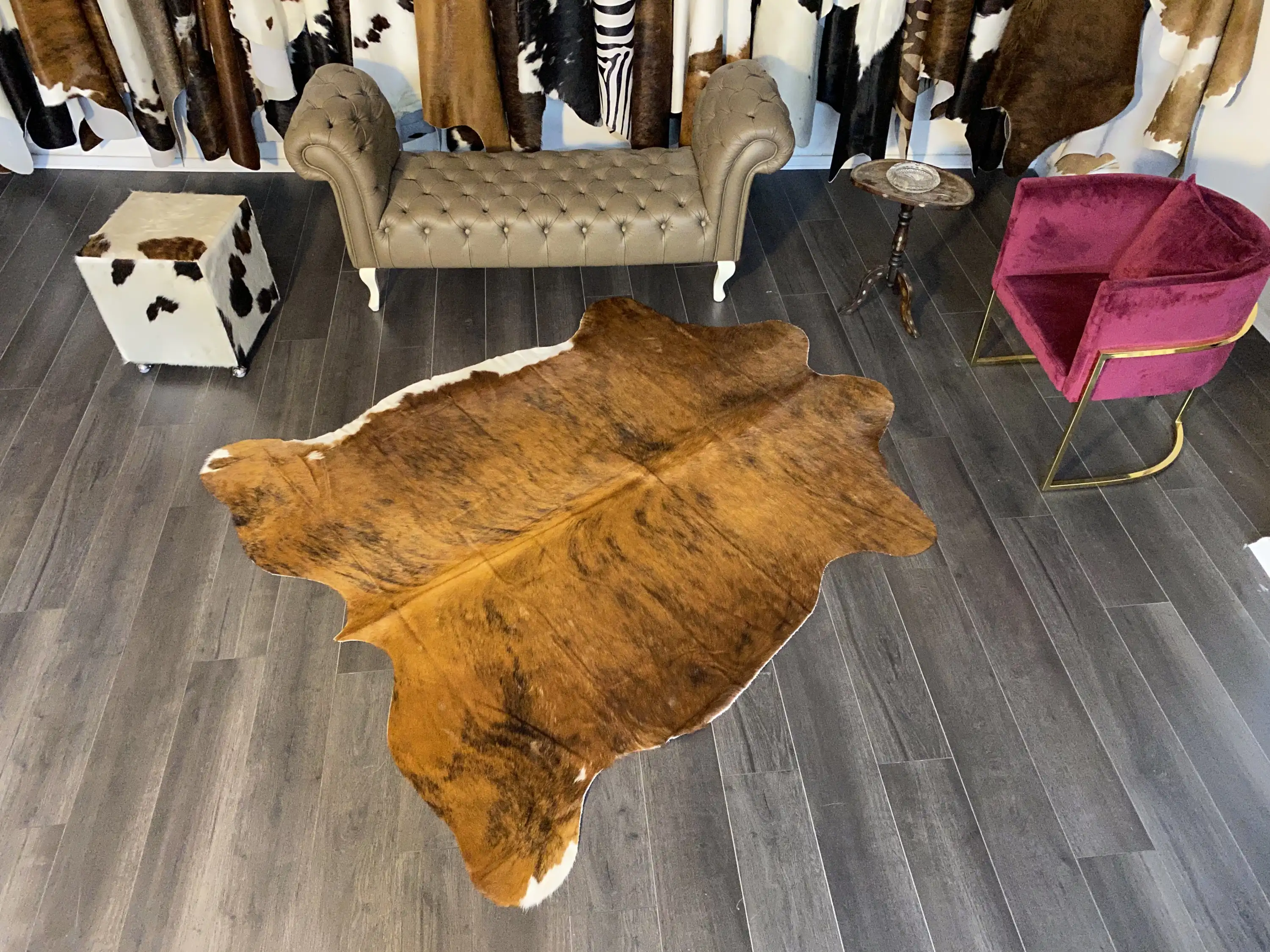 HAKİKİ DERİ DANA POSTU EGZOTİK 180 x 210 - 0401000078